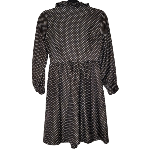 J.Crew 100% Black and White Polka Dot Dress - Picture 2 of 6